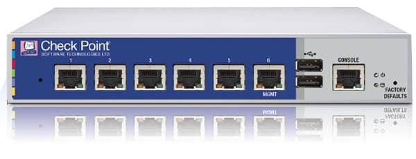 Check Point next-generation firewall security appliances.